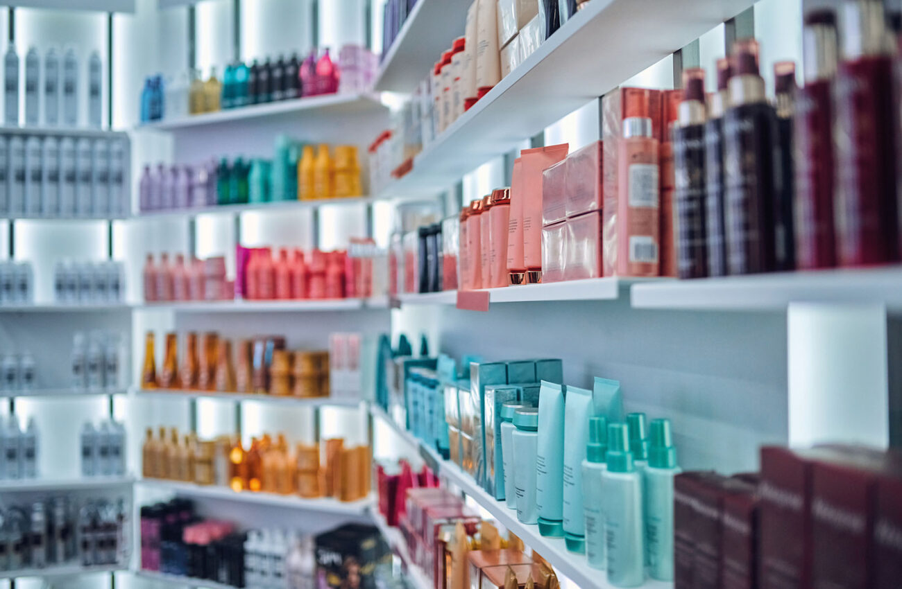 Beauty salon interior