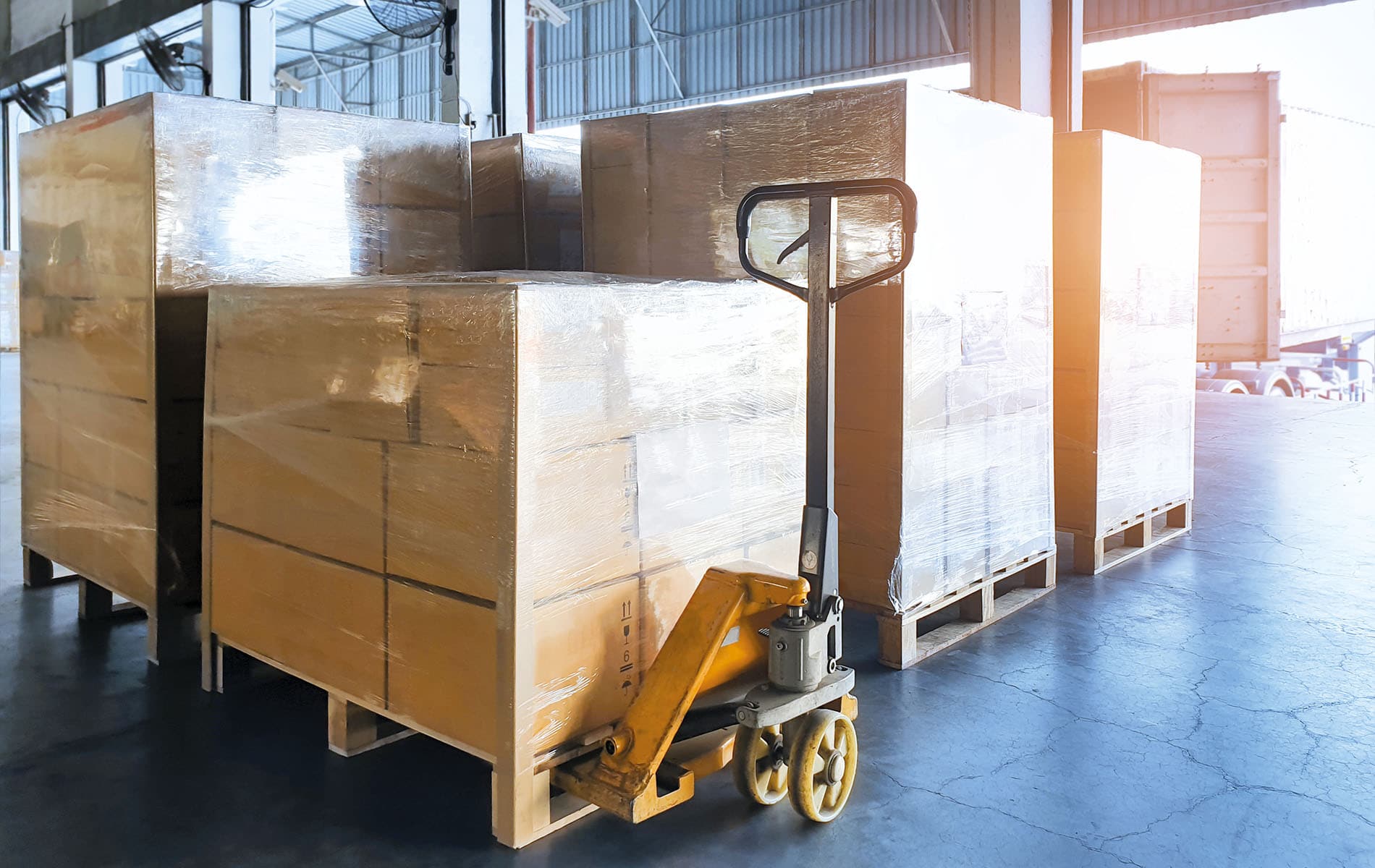 Transfer Stock to a New Distribution Centre