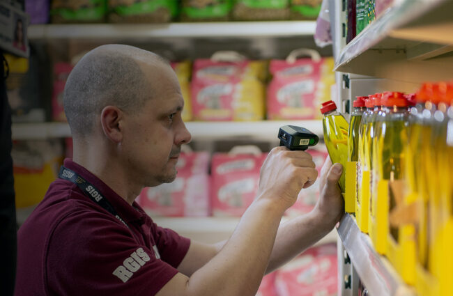Fully outsourced stocktaking